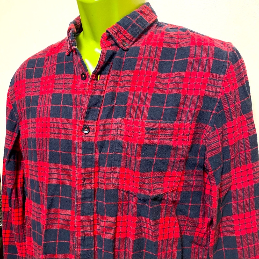 On the road bred plaid shirt